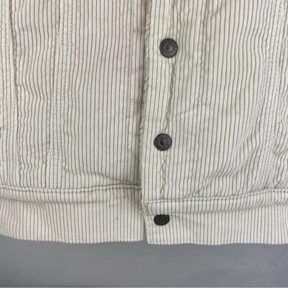 LEVI’S STRAUSS WOMAN OVERSIDE CORDUROY SHERPA JACKET SIZE XS - Picture 5 of 13